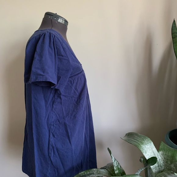 Penningtons boho blue jersey tee size 2X - Picture 3 of 5